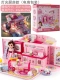 Pui Ling cô gái đồ chơi Barbie công chúa giấc mơ xa xỉ bộ đơn món quà búp bê quá khổ Dream Castle