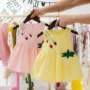 Gửi túi cho bé gái sơ sinh 0-3 tuổi Váy công chúa mùa hè Phiên bản Hàn Quốc cho trẻ em mặc áo nổ mẫu cho bé - Khác bexinhshop shop