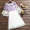 phụ nữ vị thành niên mùa hè 2019 mới nữ mùa hè váy cậu bé lớn 13 tuổi nữ sinh trung học cơ sở váy Hàn Quốc - Cộng với kích thước quần áo