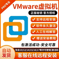 Рабочая станция VMware 17 16 15 12 VM Виртуальная машина постоянная последовательность. Код активации активации.