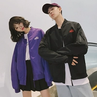 Áo khoác mới nam mỏng manh Hàn Quốc giản dị đôi 2019 xu hướng xuân hè phổ biến đẹp trai sinh viên - Áo khoác bomber nam