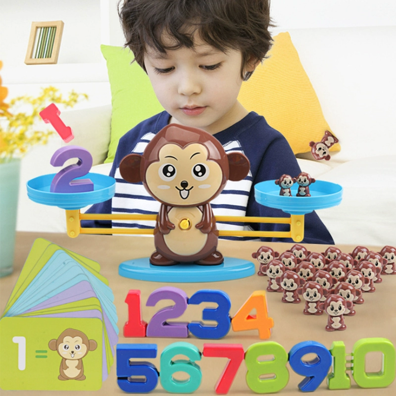 Puppy quy mô kỹ thuật số giác ngộ ếch khỉ toán giáo dục sớm trẻ em câu đố cha mẹ tương tác bảng trò chơi đồ chơi - Trò chơi cờ vua / máy tính để bàn cho trẻ em
