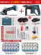 Bosch lithium Electric Hammer Strike Khoan 