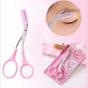 Phong cách Hàn Quốc lược cắt lông mày lược nhỏ cắt lông mày dao cắt lông mày công cụ cắt tỉa lông mày - Các công cụ làm đẹp khác