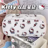 Японский милый пенал, вместительная и большая многослойная сумка для хранения для школьников