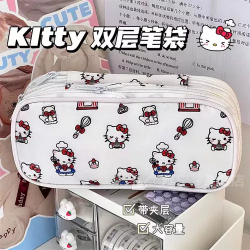 Японский милый пенал, вместительная и большая многослойная сумка для хранения для школьников