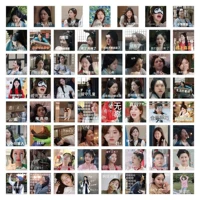 60 фотографий наклейки на смайку Zhao Lusi Emoticon Package