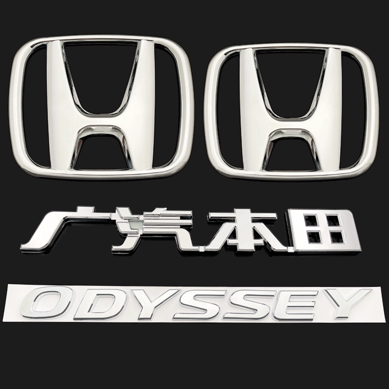 Logo OD Raca mới Odyssey Odyssey English Letters trước nhãn giữa nhãn giữa logo xe ô tô decal dán xe ô tô 