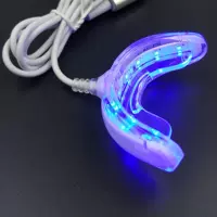 Smart LED Teeth Whitening Portable USB Charging Led Blue Lig
