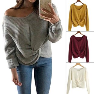 Новый неплотно вязаный свитер для женщин Женский свитер sweater women
