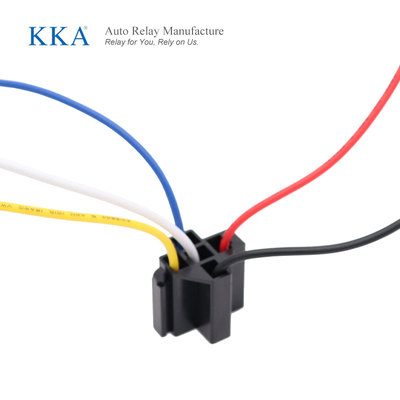 디바이스마트,EV 전기차/캠핑카/그린에너지 > 스위치/커넥터/릴레이 > 릴레이,SMG,KKA-B4용 5핀 하네스 소켓 [TYE-RL019],차량용 릴레이 하네스 소켓 30A/40A (5핀)