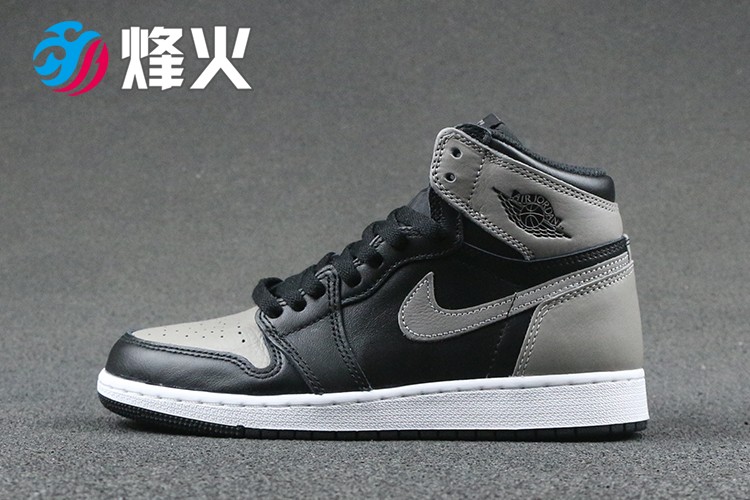 Cool GreyBeacon fire quality goods Nike official website AJ Men's Shoes Obsidian Biology hacker AJ1 Small Barb black Mocha Gao Bang Women's Shoes