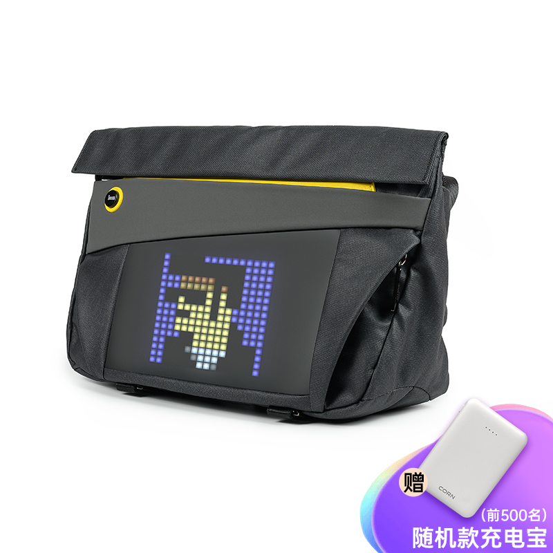 Divoom dot tone chức năng túi người đưa thư Túi đeo vai nam túi LED đa chức năng túi nam pixel túi đeo vai nữ V Balo thời trang đồ chơi công nghệ mới