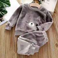 Meow Pajamas Grey -i17