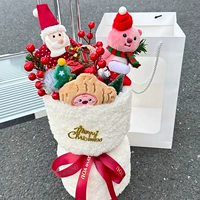 Рождественский подарочный пакет Christmas Loipy готовый букет продукта+отправьте пояс лампы, чтобы написать поздравительную карту