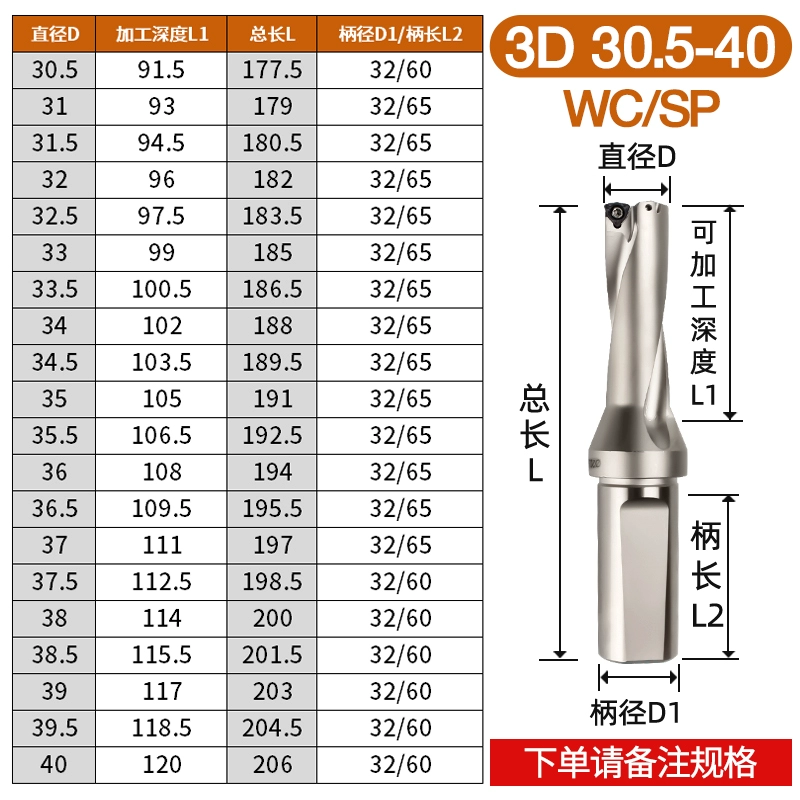 U Diamond Fast Drill bit Bit CNC CNC CNC Dao Xiên Diamond Diamond Rhinestone WC Blade Phụ kiện máy khoan