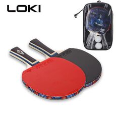 Гнездо 2pcs table tennis rackets set