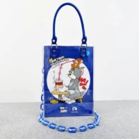 Набор материалов, синяя ручка, цепь