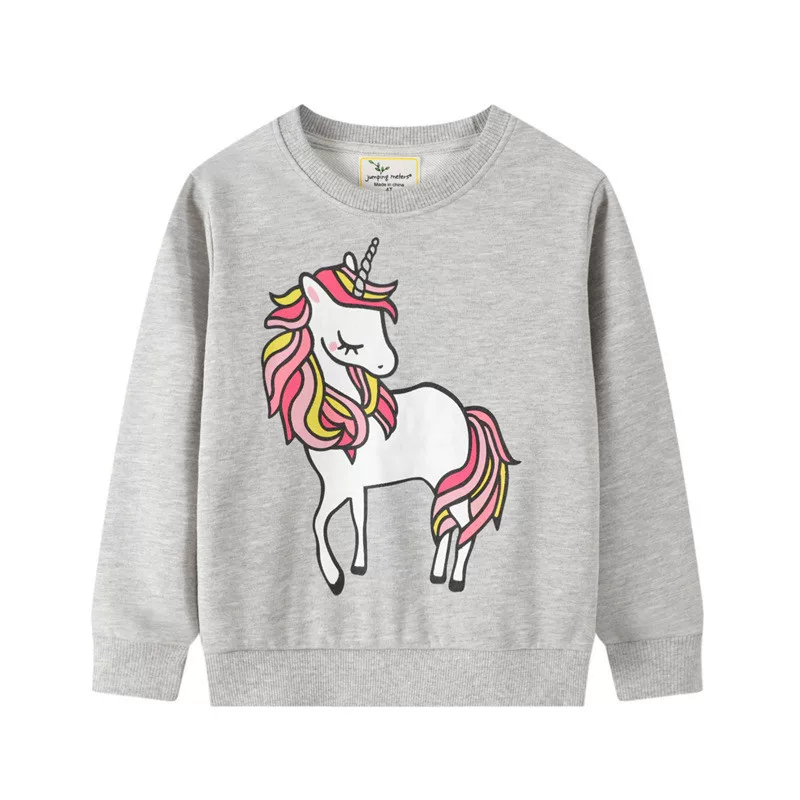 [Юные девочки Sweatshirts с cartoon принтом милые]