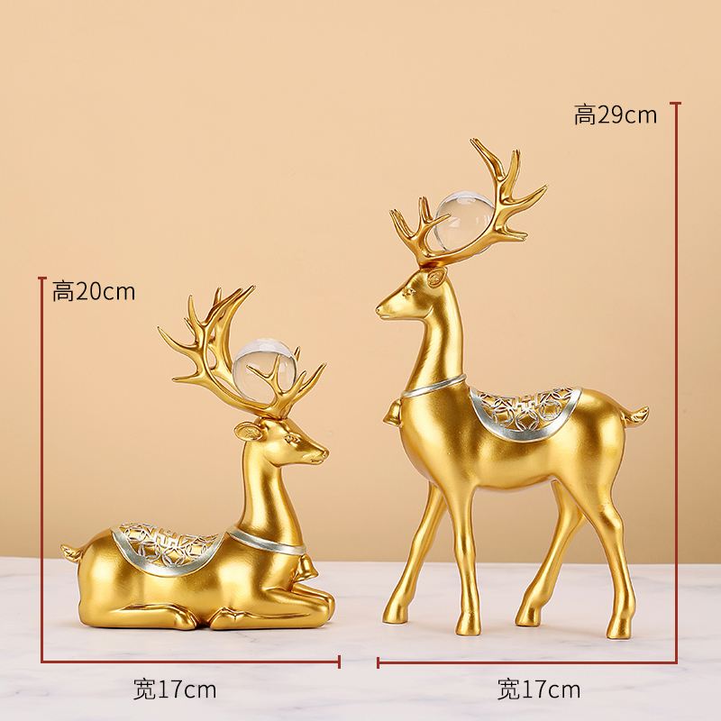 Lucky Deer (Gold) Matching Ball