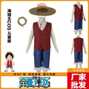 Bộ phim One Piece live-action cos phù hợp với Luffy cùng áo mũ rơm trẻ em phiên bản người lớn trang phục hóa trang