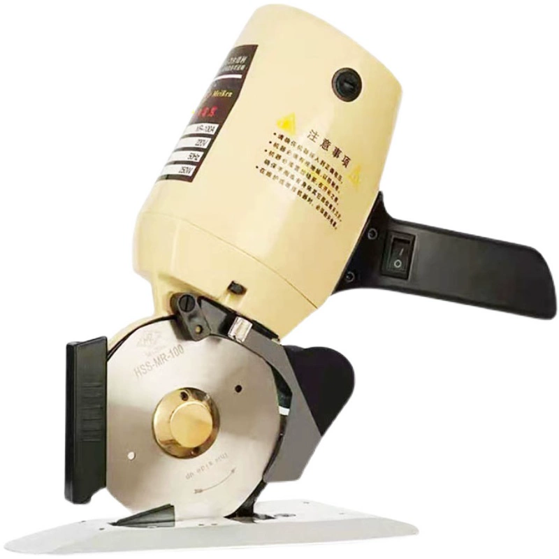 Máy cắt bằng dao điện bằng điện kéo máy kéo điện cắt máy cotton biển cao. cắt vải công nghiệp máy cắt viền cuộn Máy cắt vải