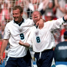 Настройка Джерси 1996欧洲杯英格兰球衣england 英格蘭主客场足球服 加斯科因 希勒