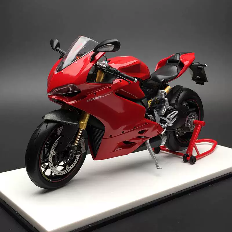 Модель автомобиля 1:12 Ducati 1299S Красные дьяволы сплав Мотоциклов коллекция swing