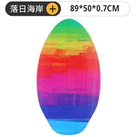 35 дюймов красочного заката