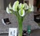 PU lớn tay-cảm giác mô phỏng calla Lily silicone calla Lily bảng hiển thị hoa hoa giả trang trí đồ trang trí Bắc Âu đám cưới hoa lan giả giả hạc asa