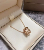 Золотое ожерелье, розовое золото