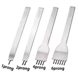 Кожаные отверстия ударов инструмент из нержавеющей стали 1+2+4+6