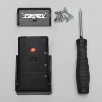 Черный пароль блокировку один + винтовой нож