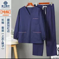 Высокая температурная стойкость чистый хлопок скрытый синий и красный