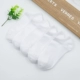 Vớ nữ Hàn Quốc vớ cotton mùa hè mỏng học sinh thuần trắng thể thao vớ cotton thấp top nông miệng vô hình vớ thuyền - Vớ bông