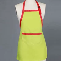 Зеленый красный фартук, 3-7 лет