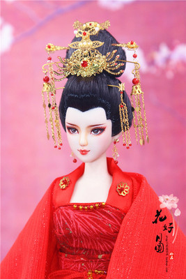 taobao agent Tang Dynasty Bride Jewelry/Obitsu/Xinyi Doll/OB27/FR/Soldiers Campaig