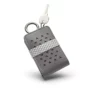Gói chìa khóa gói thẻ hai trong một đa chức năng hộ gia đình sáng tạo túi nhỏ mini đơn giản công suất lớn key lưu trữ ví ví nữ da thật