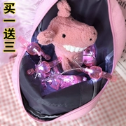 Sailor Moon Schoolbag Mềm Cô Gái Nhỏ Phim Hoạt Hình Tươi Ba Lô Màu Hồng Cô Gái Tim Junior High School Cao Đẳng Gió Ba Lô