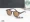 Kính râm gọng tròn retro kính đôi nam nữ sử dụng kính râm ngoài kính râm cho nam và nữ kính râm