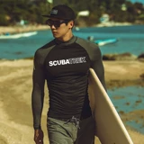 Раздельный быстросохнущий лонгслив для плавания для влюбленных подходит для мужчин и женщин, защита от солнца