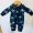 Baby dây kéo jumpsuit cotton mùa hè mỏng phần sơ sinh quần áo bé sơ sinh dài tay đồ ngủ nam và nữ romper bé - Áo liền quần