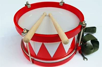 Ưu đãi đặc biệt Nhạc cụ Orff trống Trẻ em Trống đồ chơi 8 inch trống nhỏ có thể điều chỉnh trống nhỏ Chiến tranh trống nhỏ Đào trống đàn xylophone