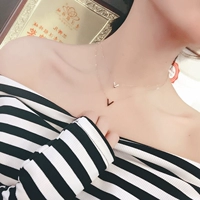 Милое короткое модное универсальное ожерелье из нержавеющей стали, аксессуары, в корейском стиле