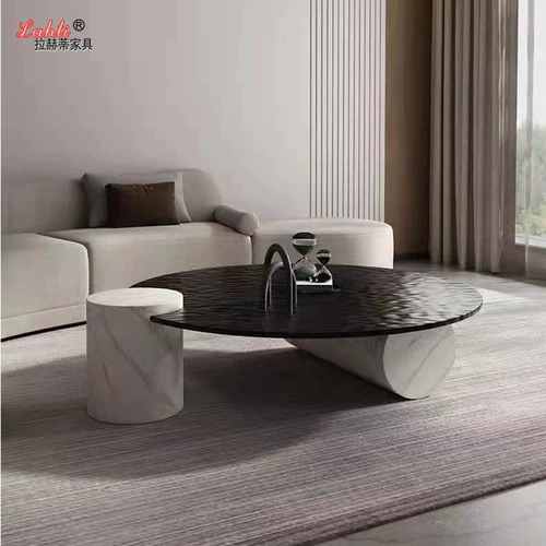 Итальянский легкий роскошный водяной волновой бульвер из стальных черепах газовый столик за газообразно