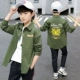 thời trang trẻ em cao cấp Áo sơ mi bé trai dài tay cotton nguyên chất phong cách Hàn Quốc đẹp trai hợp thời trang xuân thu 2023 mẫu mới cho áo khoác sơ mi trẻ em lớn sơ mi cộc tay cho bé