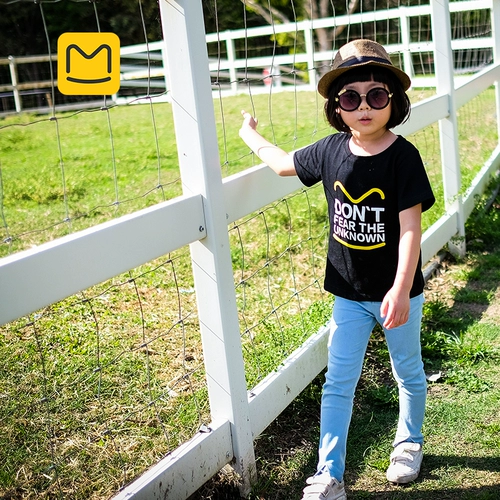 Хлопковая комфортная черная желтая футболка, семейный стиль
