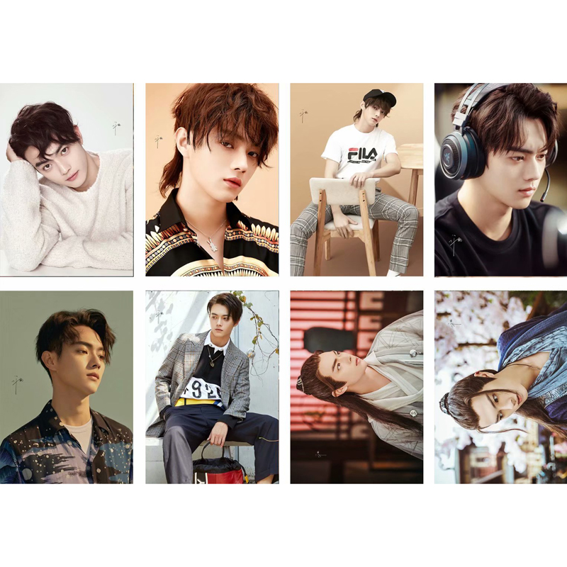 Section EXu Kai poster 2021 brand new  Stick to the wall Postcard crystal card  high definition wallpaper Hang a picture Wall stickers a set