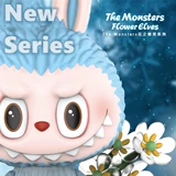 Прозрачно!Popmart Bubble Mart Labubu Flower Elves Series Series Blindriors