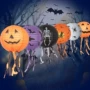 Đồ trang trí Halloween trắng Đạo cụ cảnh sắp xếp Jack Lantern Pumpkin Paper Lantern - Sản phẩm Đảng / Magic / Hiệu suất đồ hóa trang pokemon	